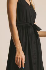 Black Jolie Midi Dress