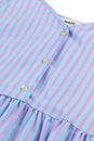 Pastel Purple Stripe Visco Ditza Dress