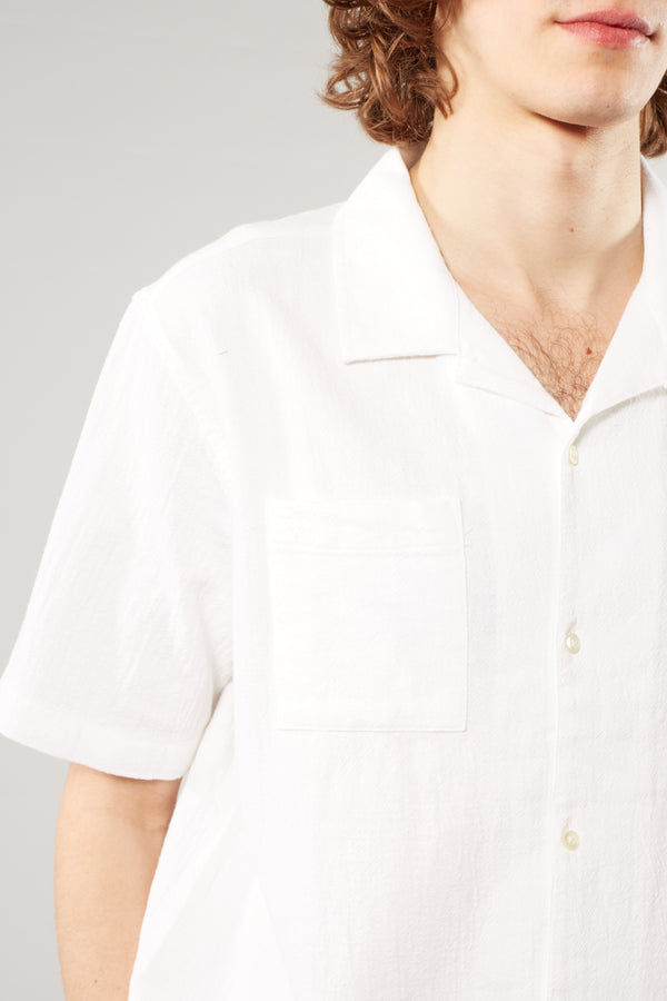 White Plain Wave Shirt