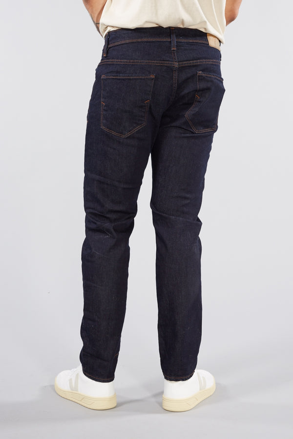 Dark Blue Denim Straight Scott Jeans