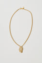Gold Aura Opal Necklace