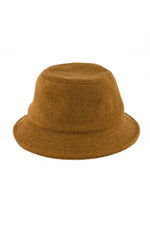 Camel Brown Bob Wool Bucket Hat
