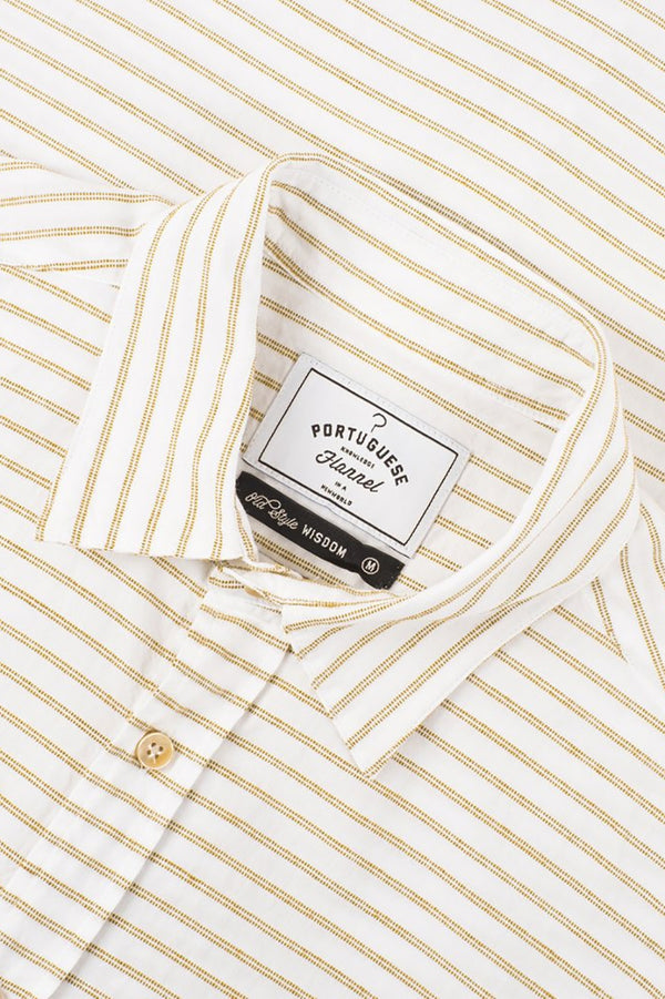Vintage White Stripe Couture Shirt