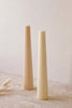 Natural Fluted Candle