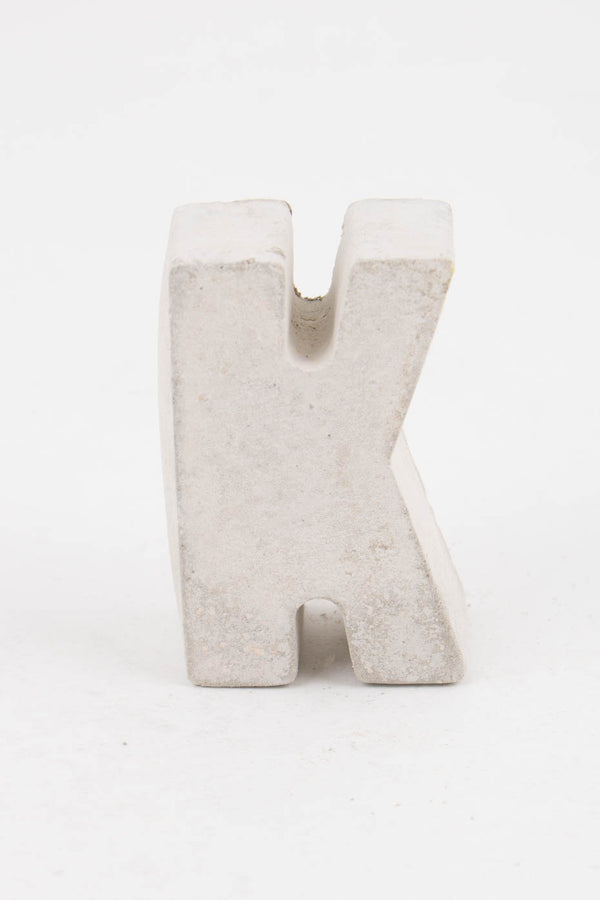 Moxon Concrete Letter K