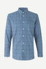 Blue Mirage Check Liam Shirt