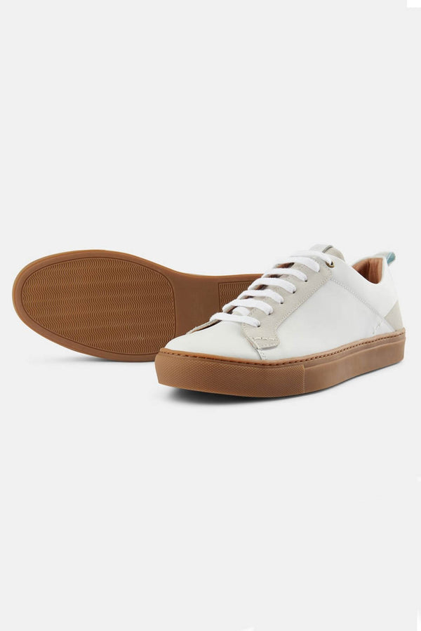 Shoe The Bear White Linden Trainers
