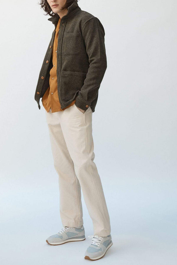 Olive Loden Lambswool Jacket