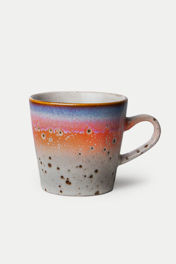 Asteroids 70s Ceramics Americano Mug