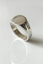 Silver Pinky Signet Ring