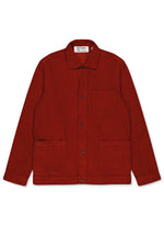 Rust Saigon Cord Overshirt