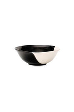 Nkuku Black and White Kabar Bowl (6 x 18cm DIA)