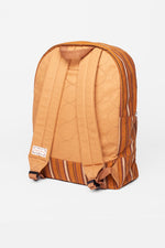Almond Stripe Vacation Backpack