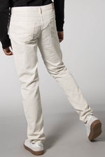 Mads Norgaard Mystic Blue Poxi White Cord Trousers